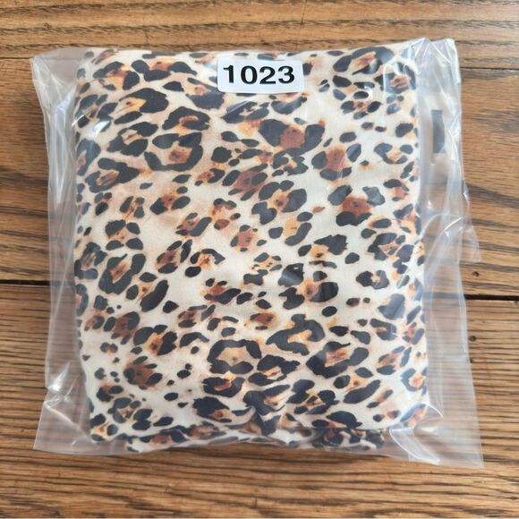 Chico’s Leopard Print Square Neck Short Sleeve Top Women’s Sz L Petite (2P) - Picture 8 of 8